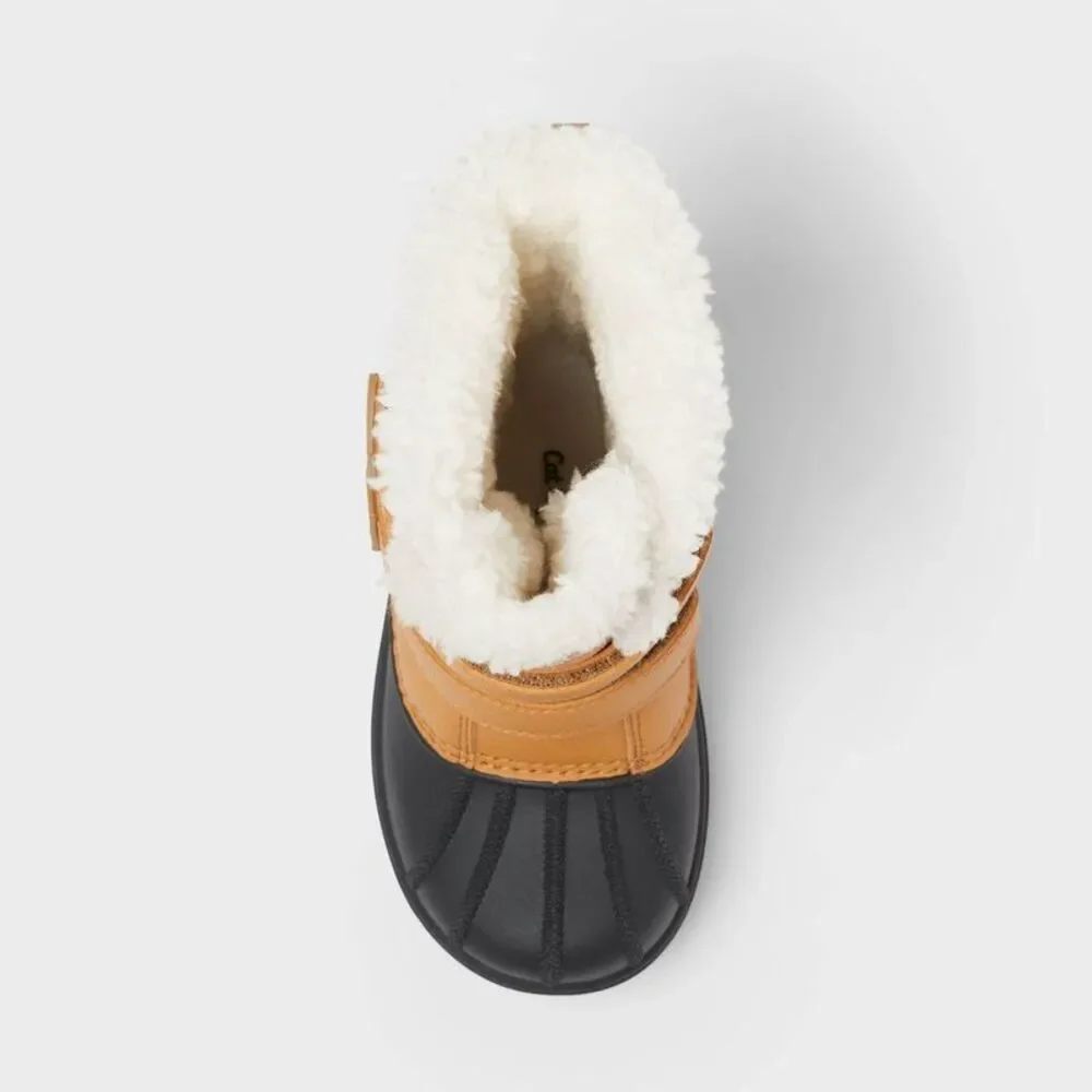Toddler Denver Winter Boots - Cat & Jack Cognac 7T